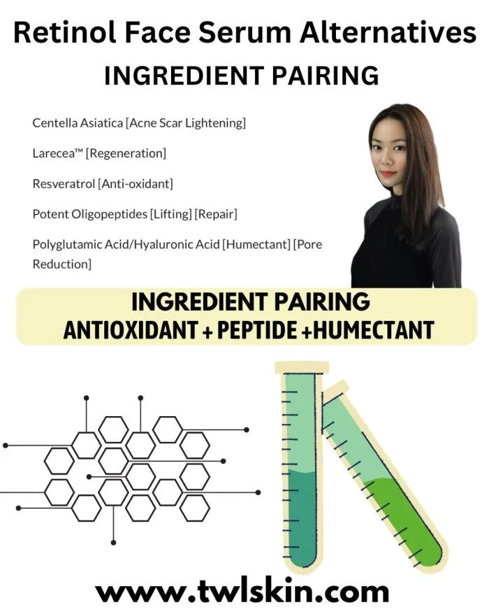 Retinol Face Serum Alternatives Ingredient Pairing