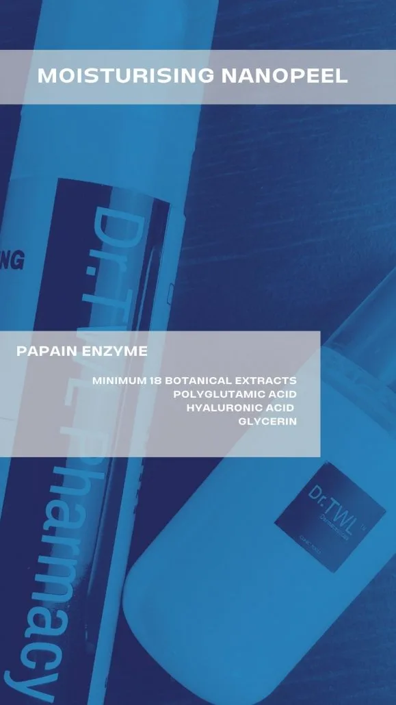 Moisturising Nanopeel Papain Enzyme